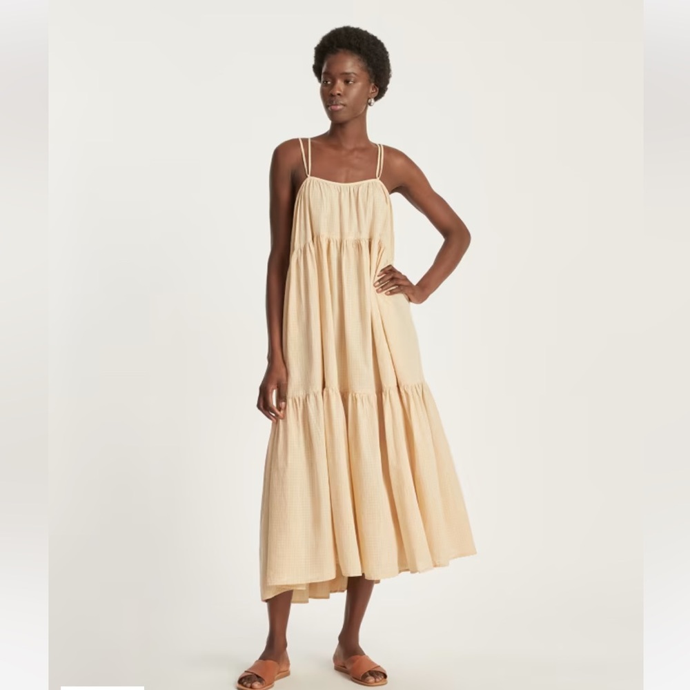 Everlane Billow Tiered Maxi Dress